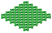 Решетка усиленная с высоким профилем (Зелёный)